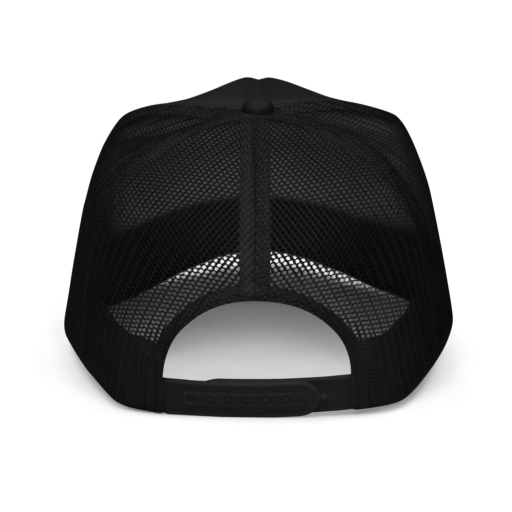 Gerald Black Foam Trucker Hat GRN