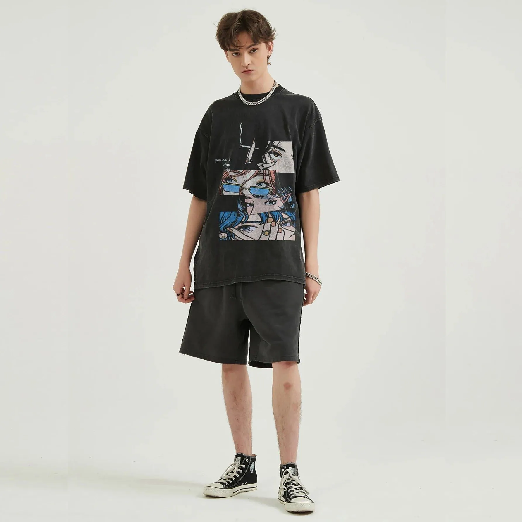 Harajuku Cartoon Tee