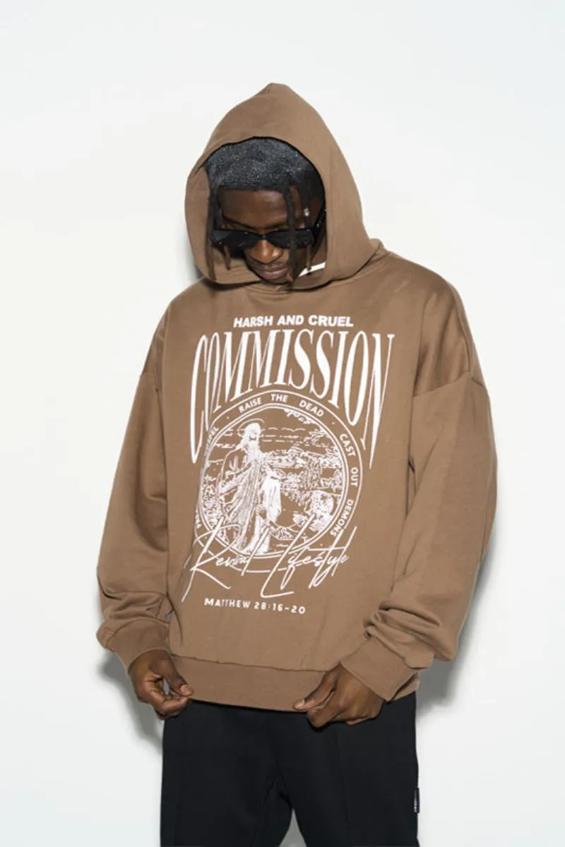 H/C Commission Printed Logo Hoodie