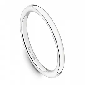 High Polished Wedding Band