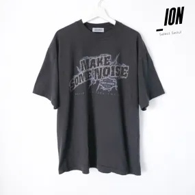 IONSEOUL  |Unisex Street Style Cotton Logo T-Shirts