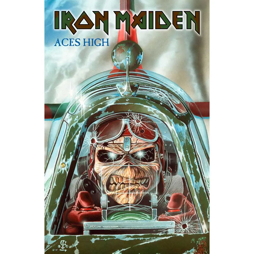 Iron Maiden Aces High Flag