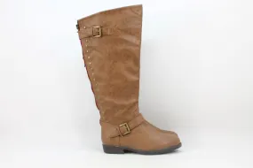 JC Boots Madden Girl Women's Brown Boots 7.5M(ZAP12817)