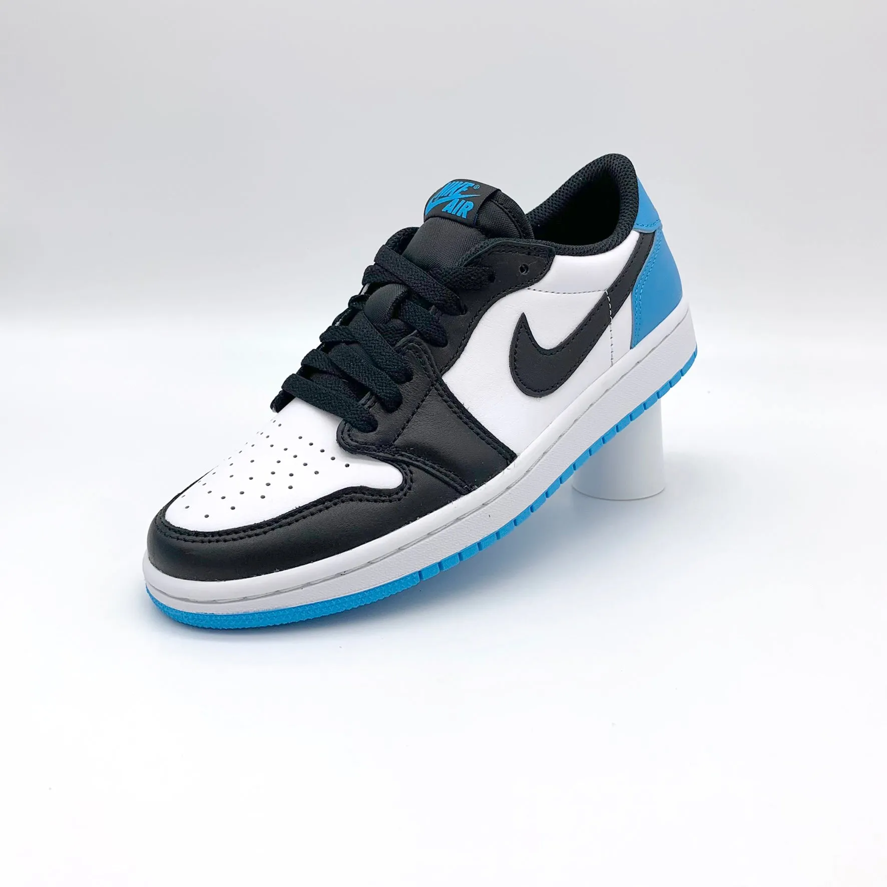 Jordan 1 Retro Low OG Black Dark Powder Blue