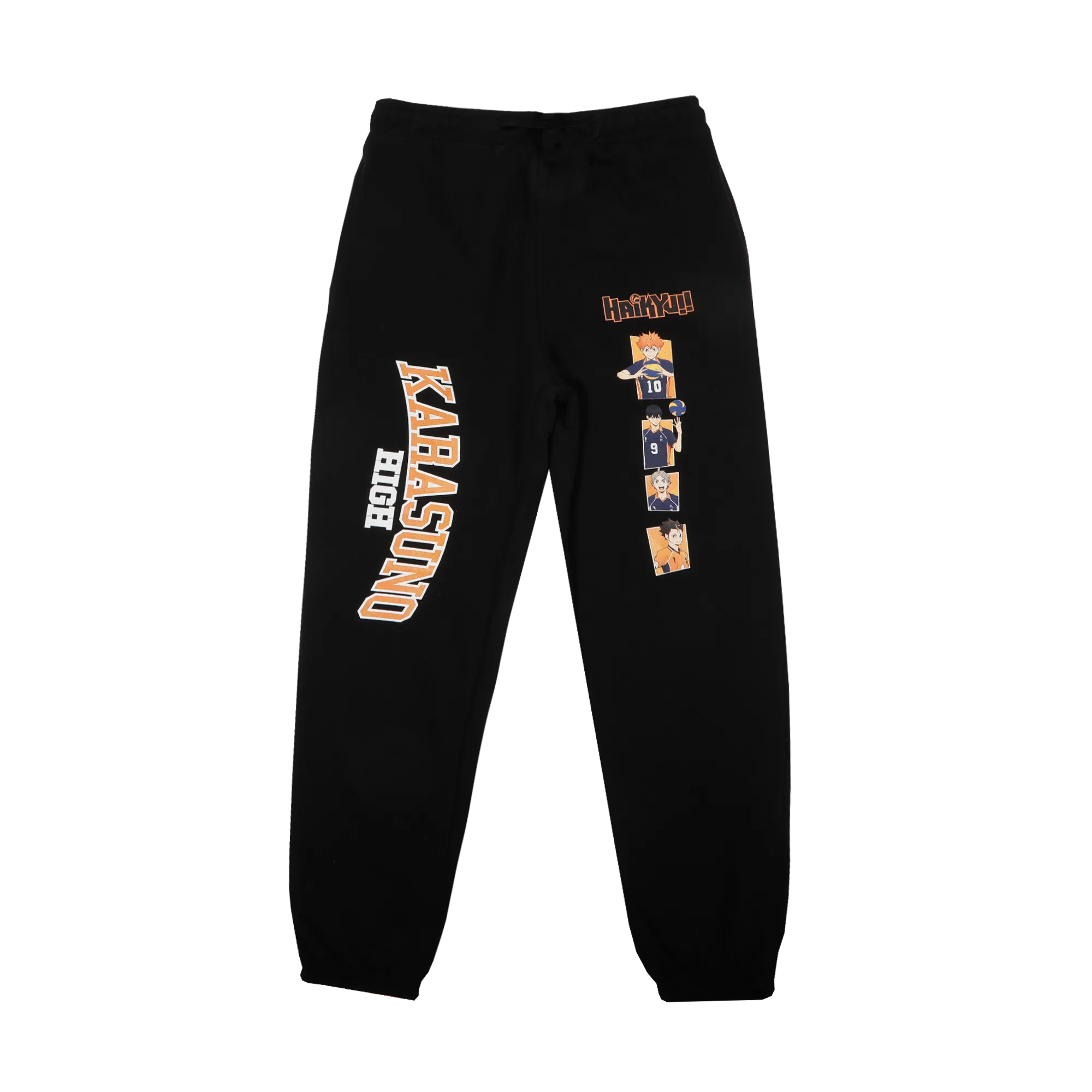 Karasuno High Black Joggers