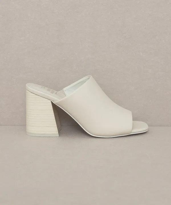 Kathleen - Block Heel Slides