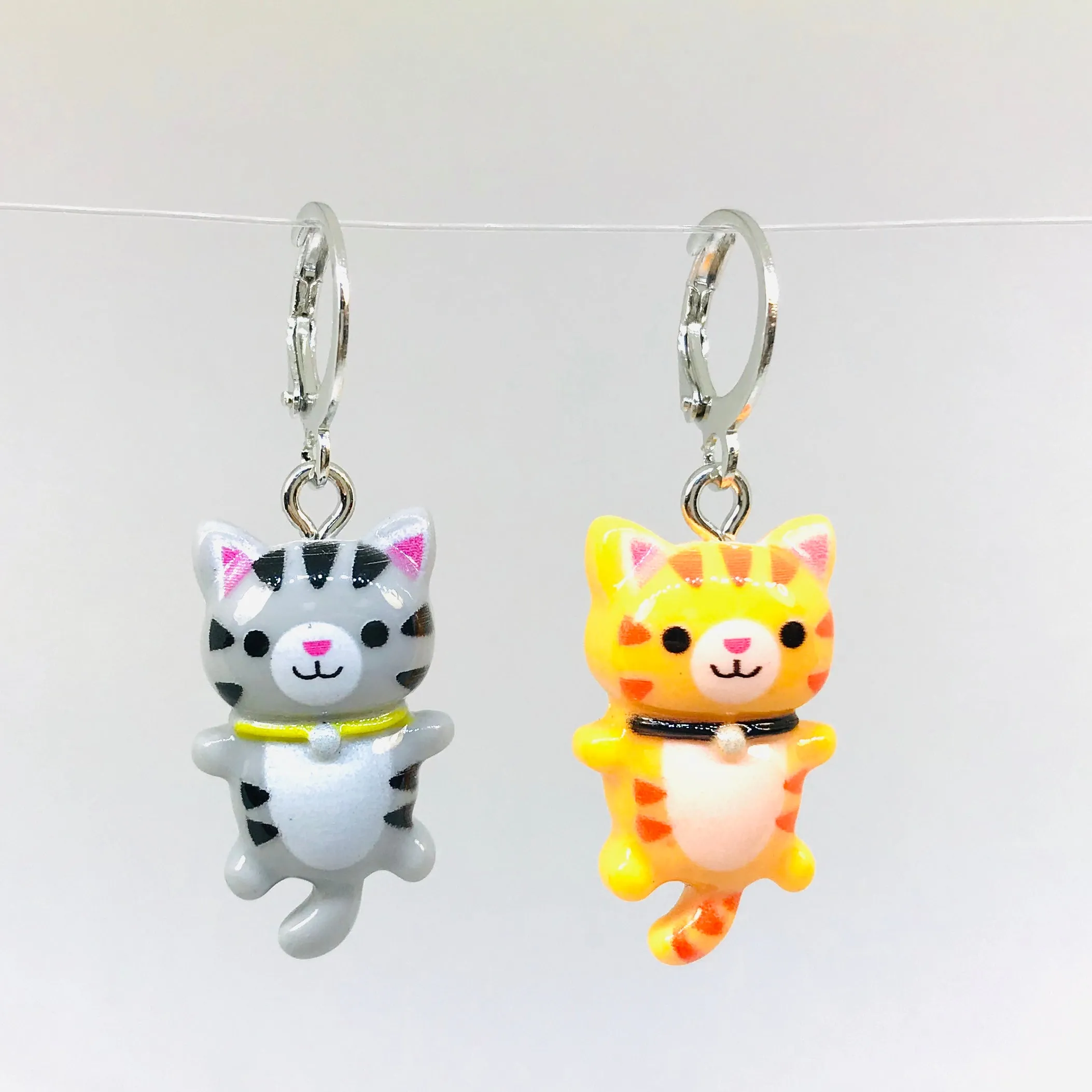 Kawaii Cat Earrings Kids earrings wholesale