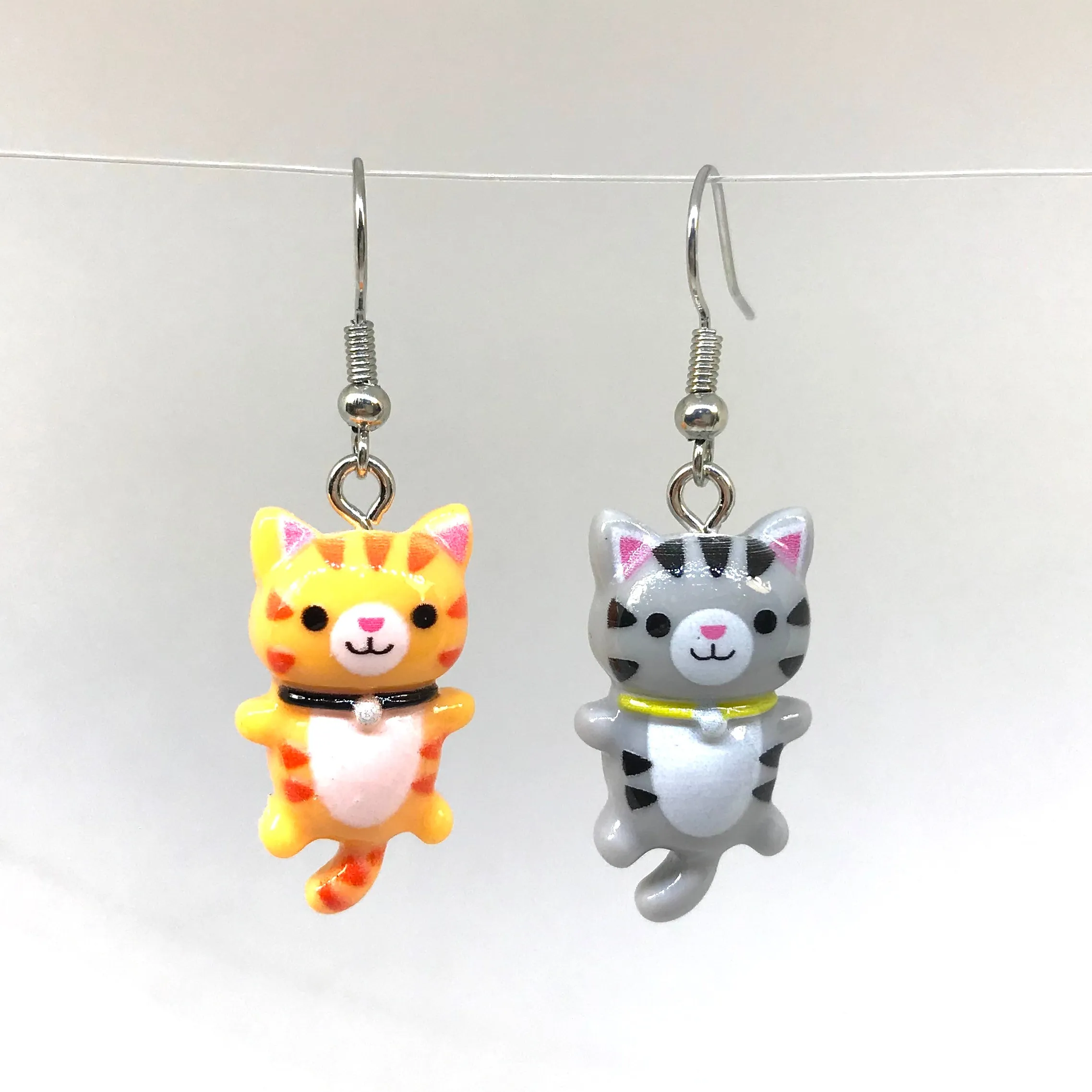 Kawaii Cat Earrings Kids earrings wholesale