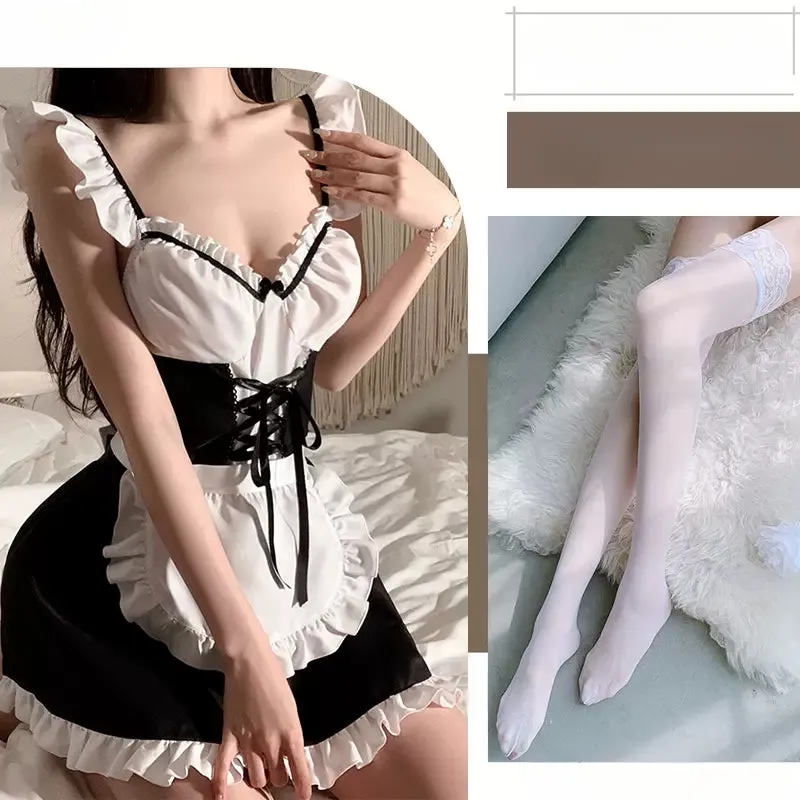 Kawaii Simple Lingerie Cute Lolita Dress ON834