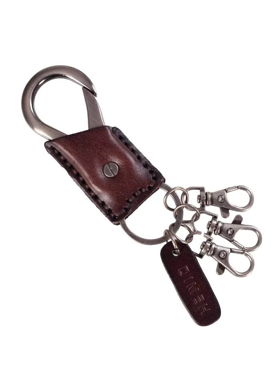 Leather Brown Keychain