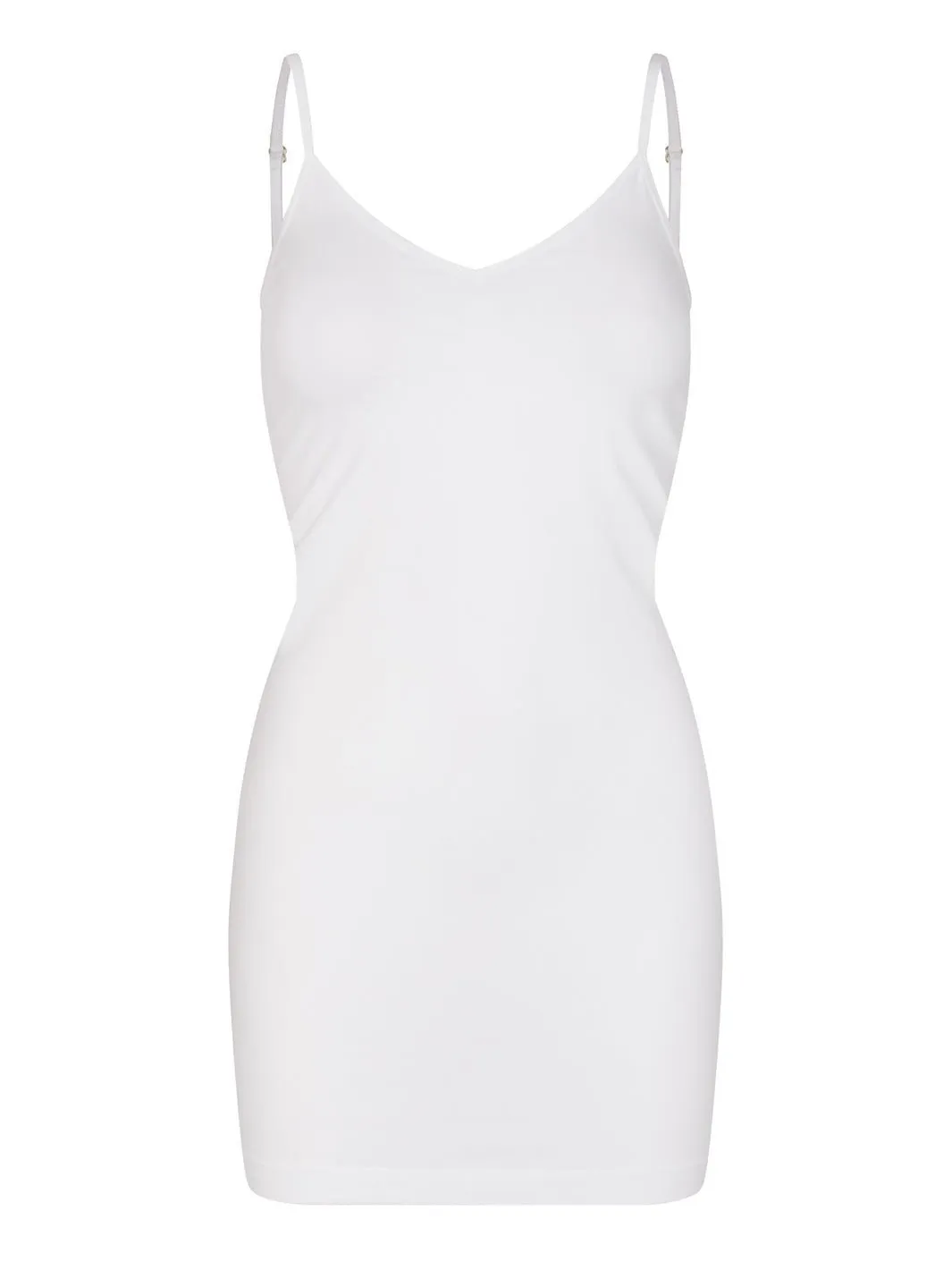 Liberté Ninna slip dress white