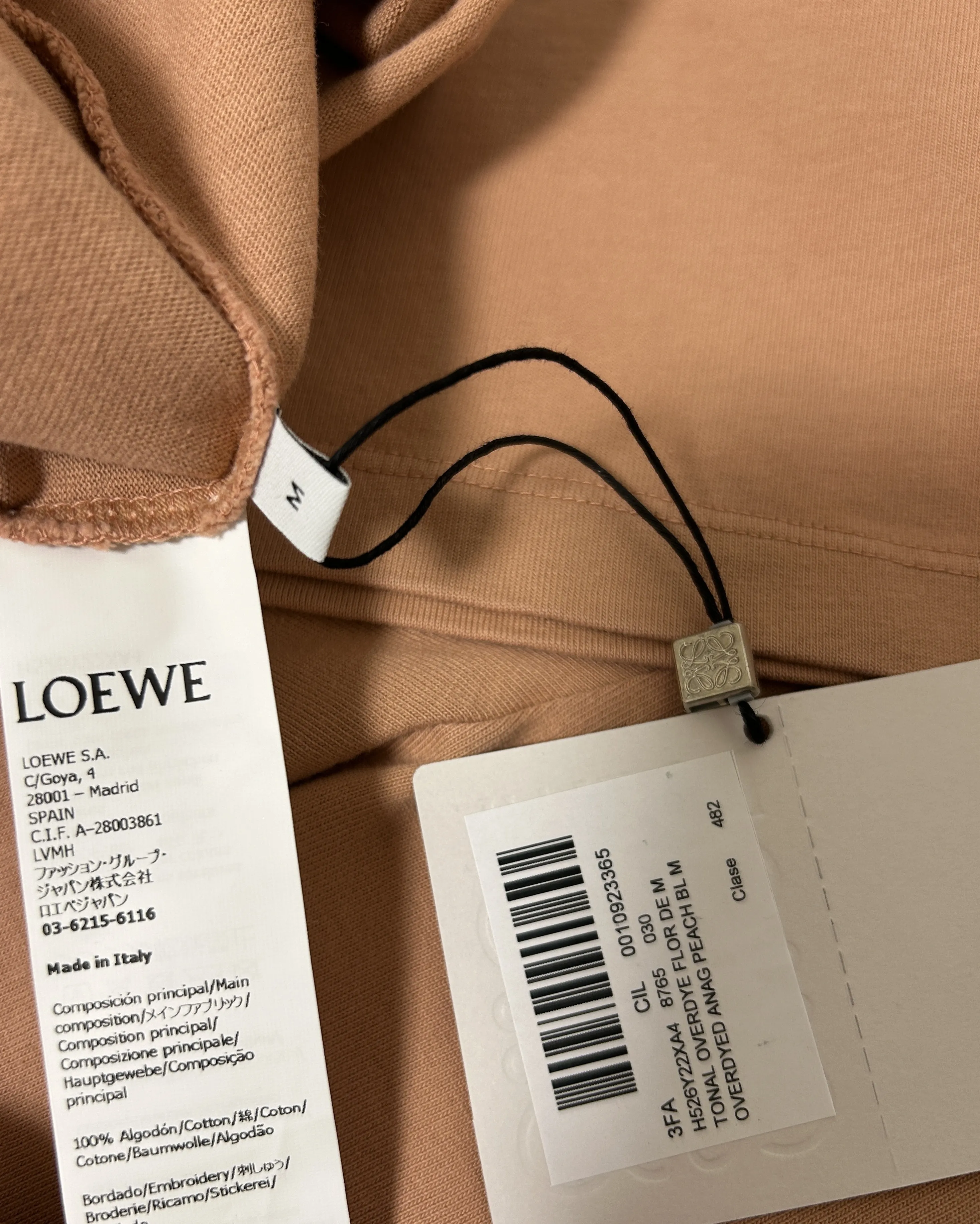 LOEWE  |Unisex Cotton Short Sleeves Logo Luxury