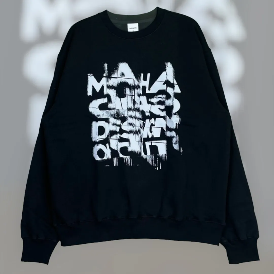 mahagrid  |[ MAHAGRID]★BROKEN SWEATSHIRT