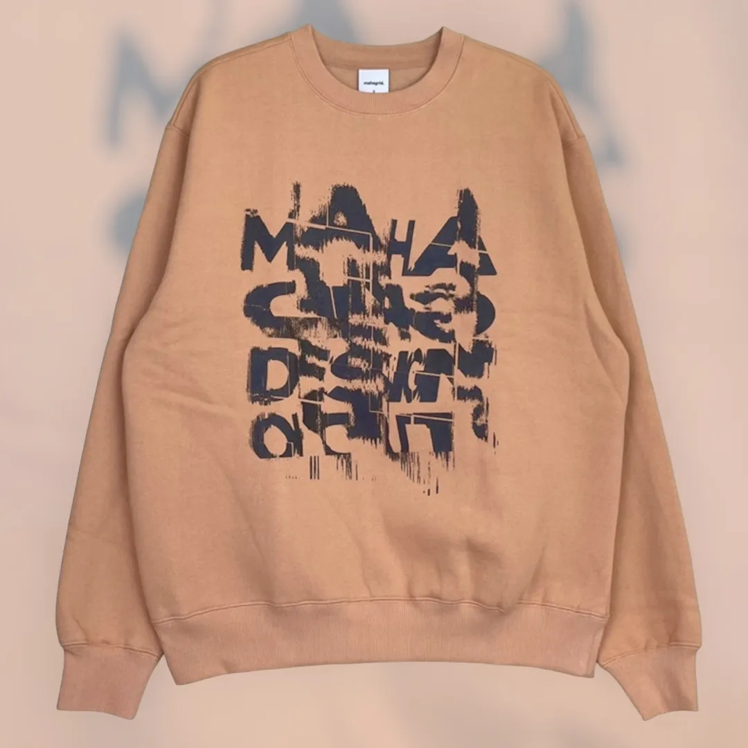 mahagrid  |[ MAHAGRID]★BROKEN SWEATSHIRT