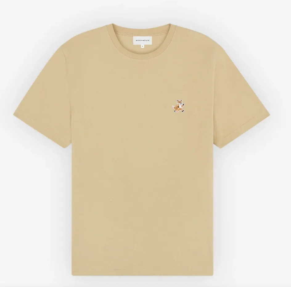 MAISON KITSUNE  |Unisex Cotton Short Sleeves Logo Designers T-Shirts