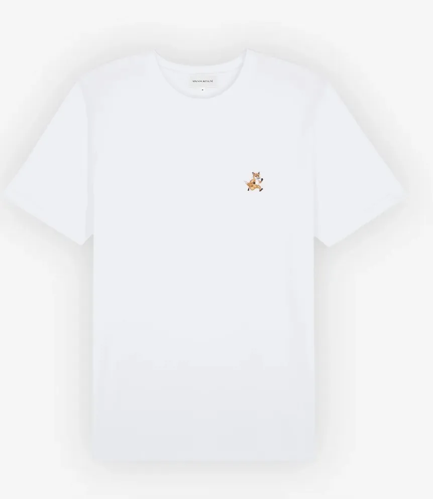 MAISON KITSUNE  |Unisex Cotton Short Sleeves Logo Designers T-Shirts