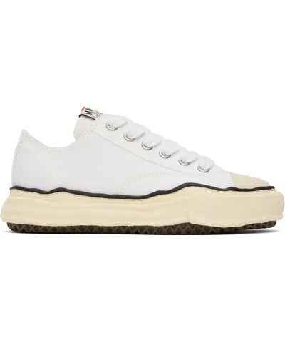 Maison MIHARA YASUHIRO White Peterson VL OG Sole Canvas Low-Top Sneakers