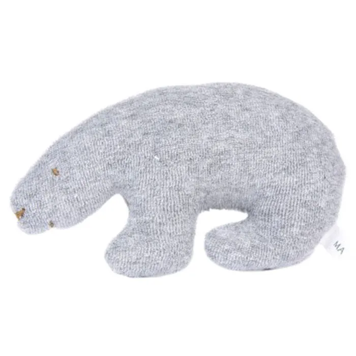 Makié Bear Rattle Grey