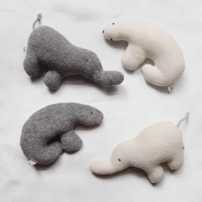 Makié Bear Rattle Grey