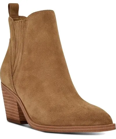 Marc Fisher LTD Teona Womens Suede Ankle Booties