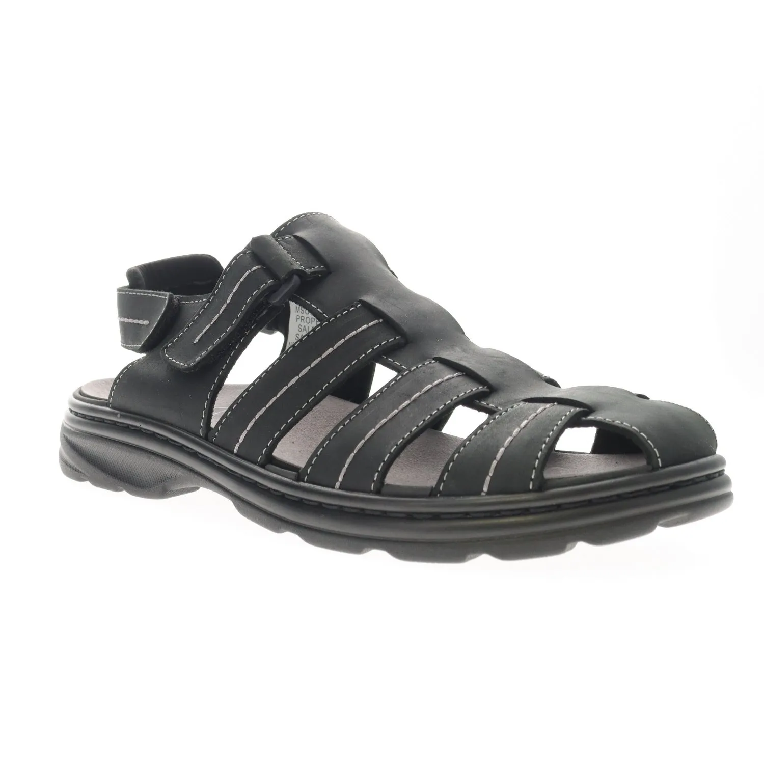  Men's Hunter Fisherman Sandal XX-WIDE in Black  