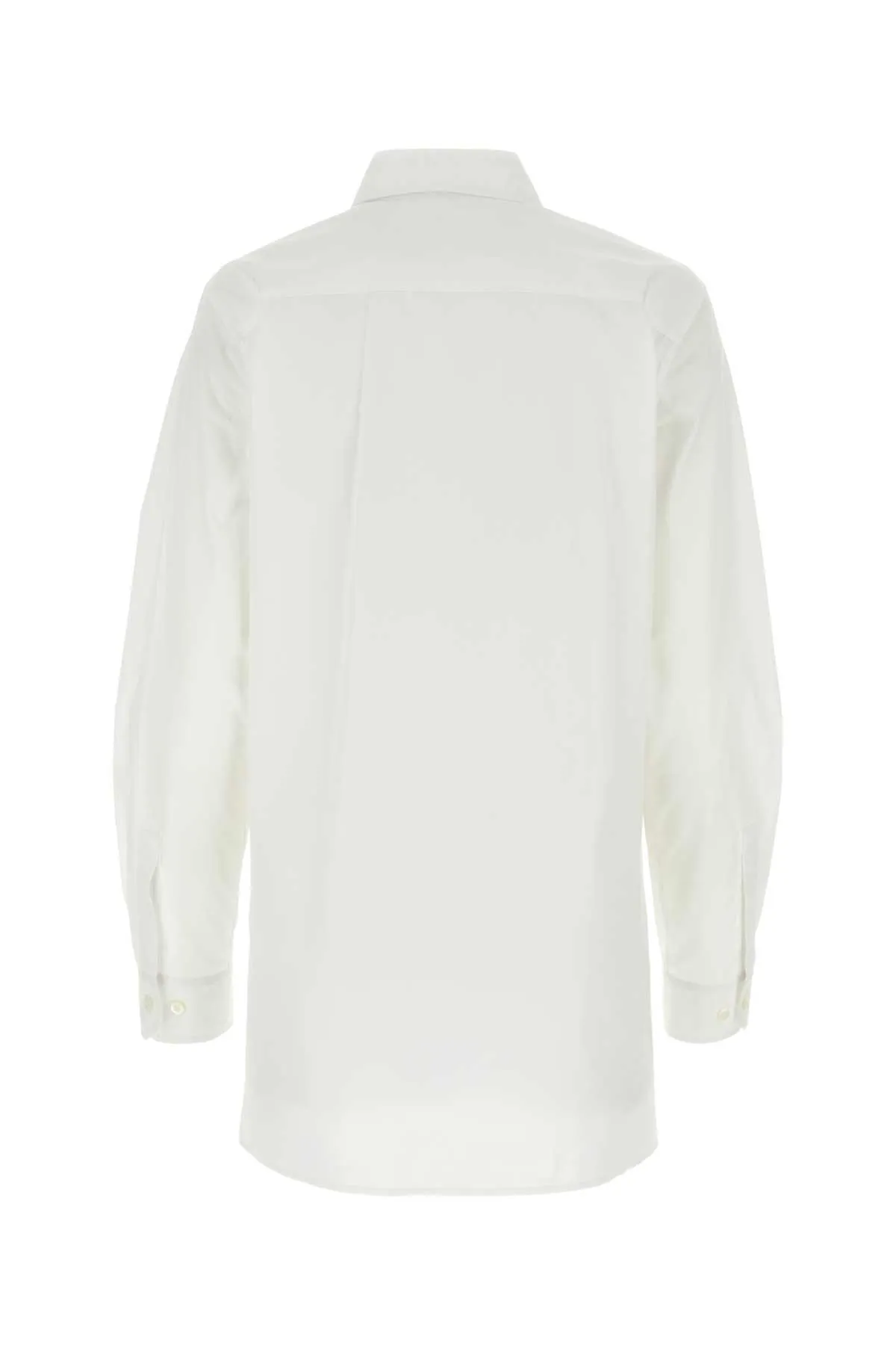 MiuMiu  |Unisex Street Style Logo Shirts & Blouses