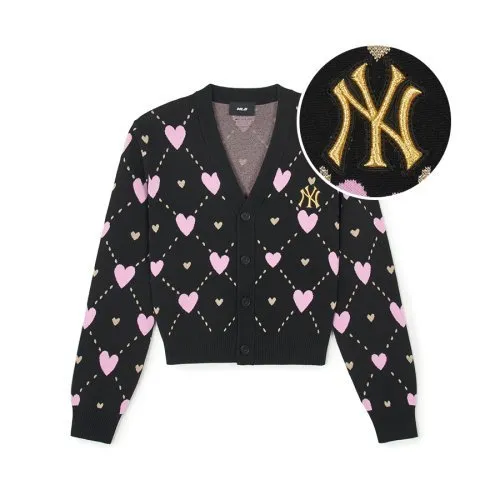 MLB Korea  |Unisex Street Style Logo Cardigans