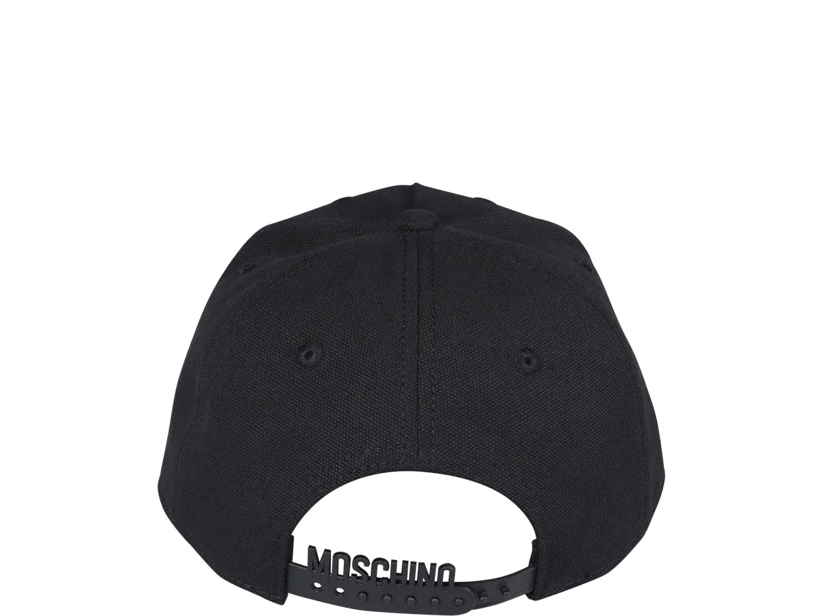 Moschino Logo Printed Baseball Cap