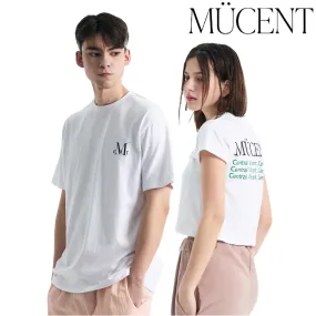 MUCENT  |Unisex Street Style Plain Cotton T-Shirts