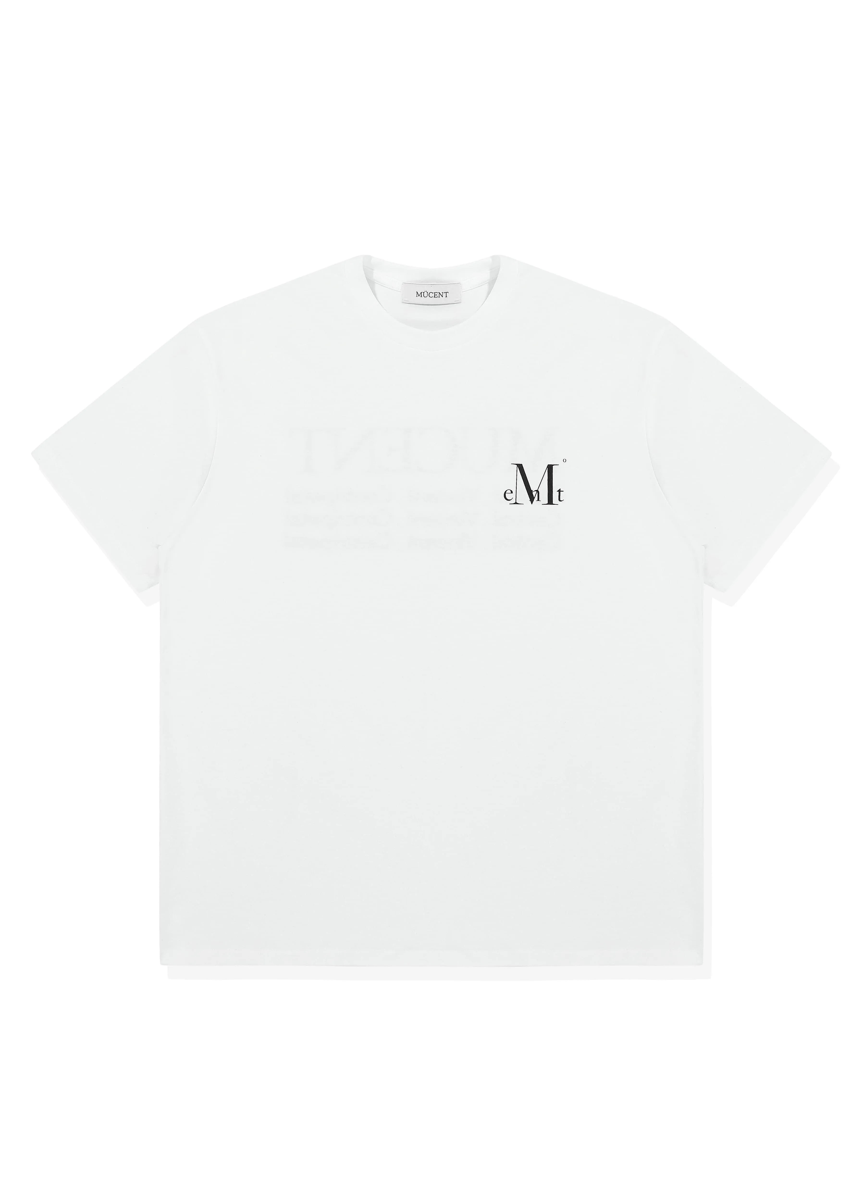 MUCENT  |Unisex Street Style Plain Cotton T-Shirts