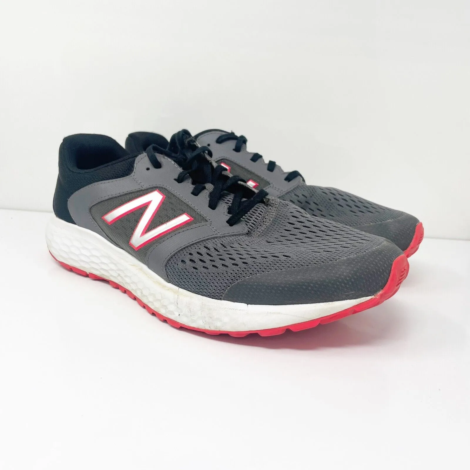 New Balance Mens 520 V5 M520LM5 Gray Running Shoes Sneakers Size 12 4E