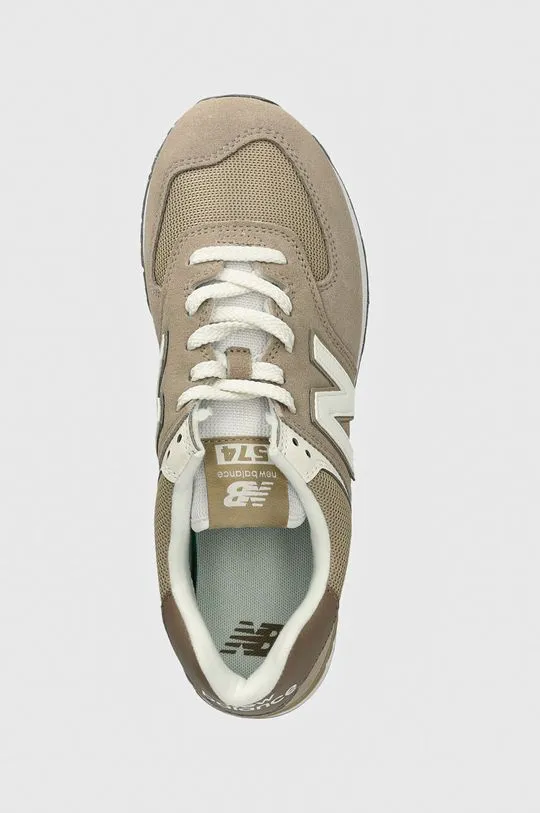 New Balance sneakers 574 gray color U574ESF