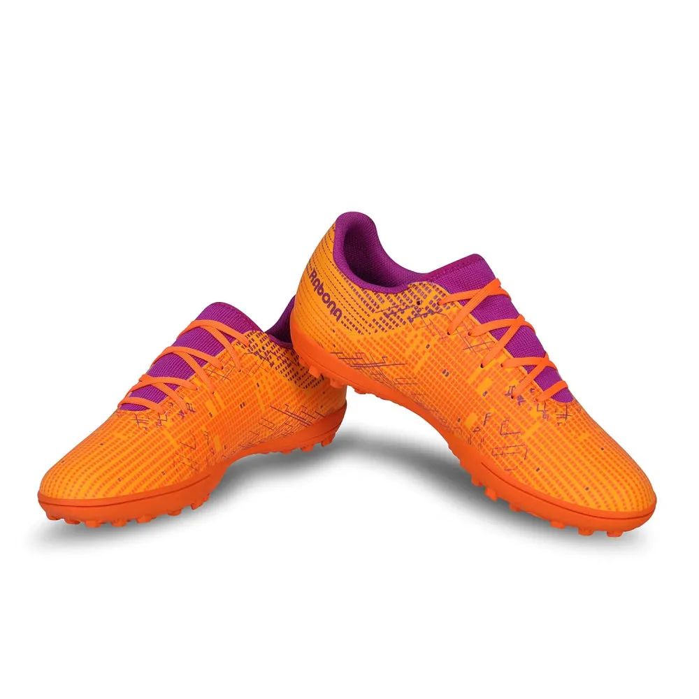 Nivia Rabona 2.0 Football Shoe (Orange/F.Fuchsia)