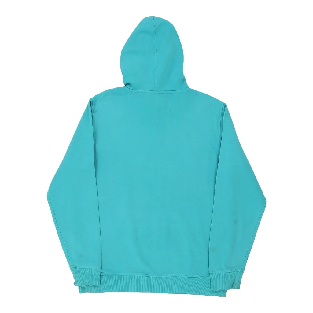 Oakley Spellout Hoodie - XL Blue Cotton Blend