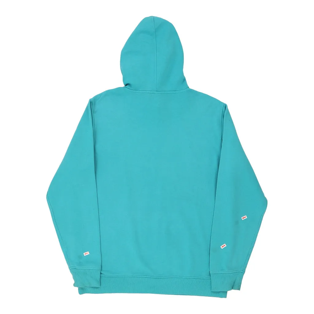 Oakley Spellout Hoodie - XL Blue Cotton Blend