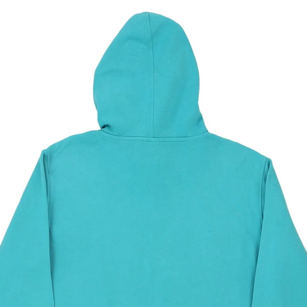 Oakley Spellout Hoodie - XL Blue Cotton Blend