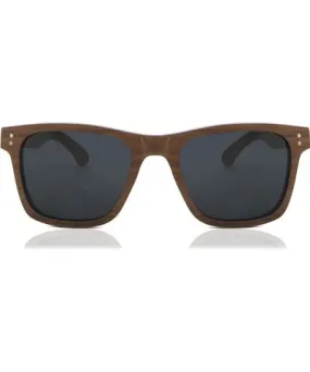 Oh My Woodness! Square Full Rim Plastic Men's Sunglasses Brown