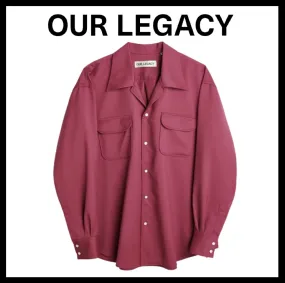 OUR LEGACY  |Unisex Street Style Logo Shirts