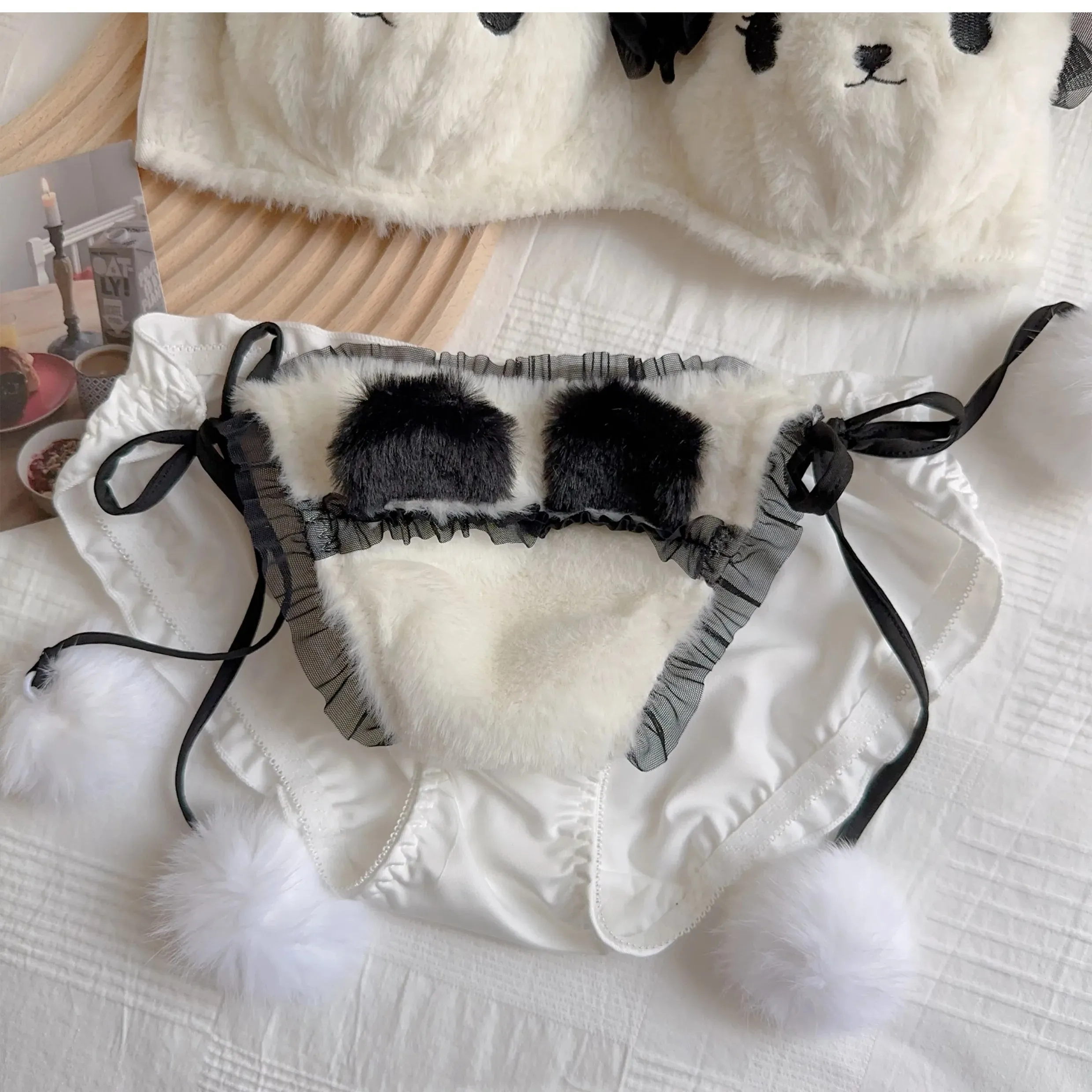 Panda Bear Kawaii Princess Lingerie Set