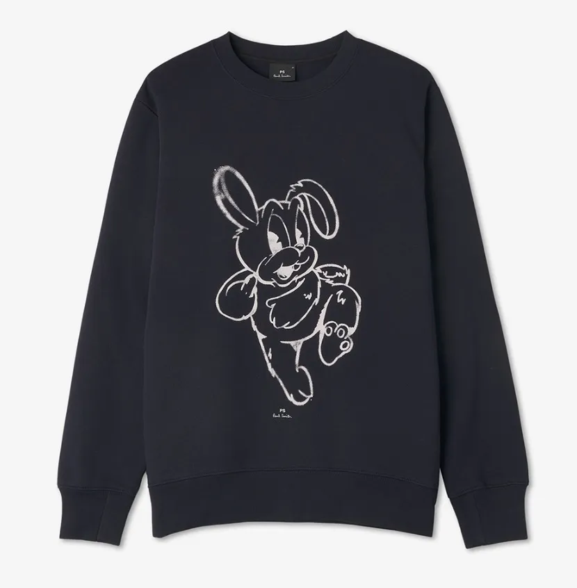 Paul Smith  |Unisex Street Style Logo Sweatshirts