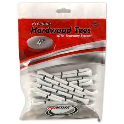 ProActive Sports Premium Hardwood Trajectory System Golf Tees