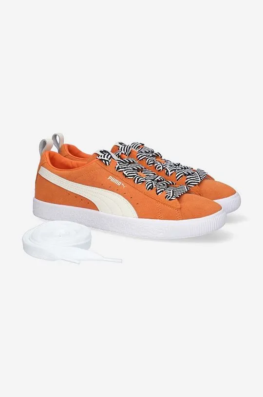 Puma suede sneakers VTG AMI Jaffa orange color