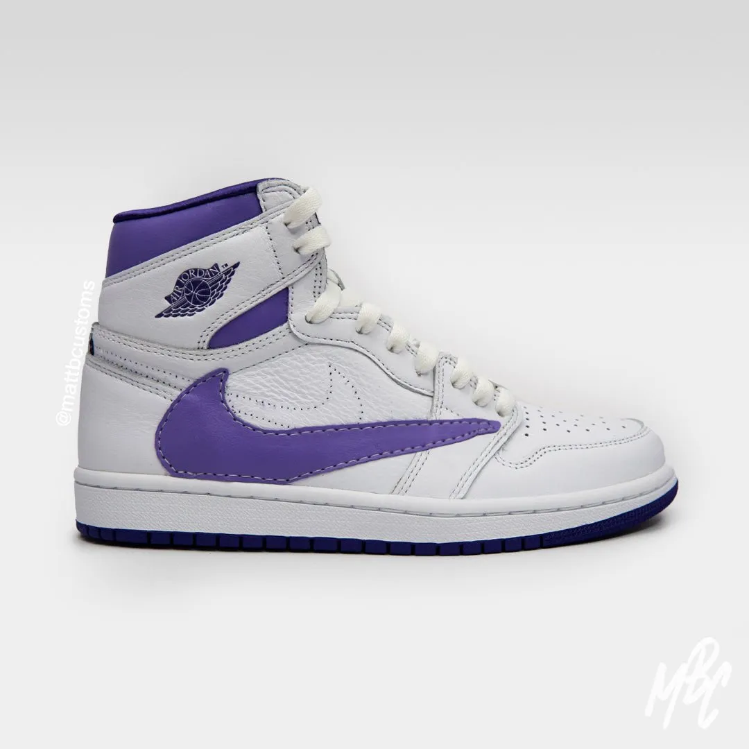 Purple Reverse Swoosh - Jordan 1 High