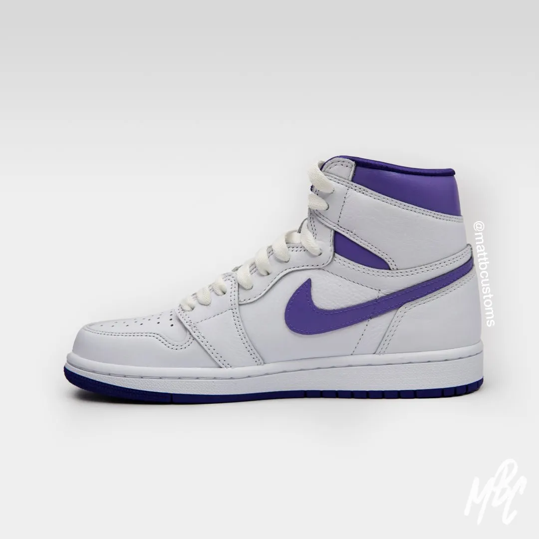 Purple Reverse Swoosh - Jordan 1 High