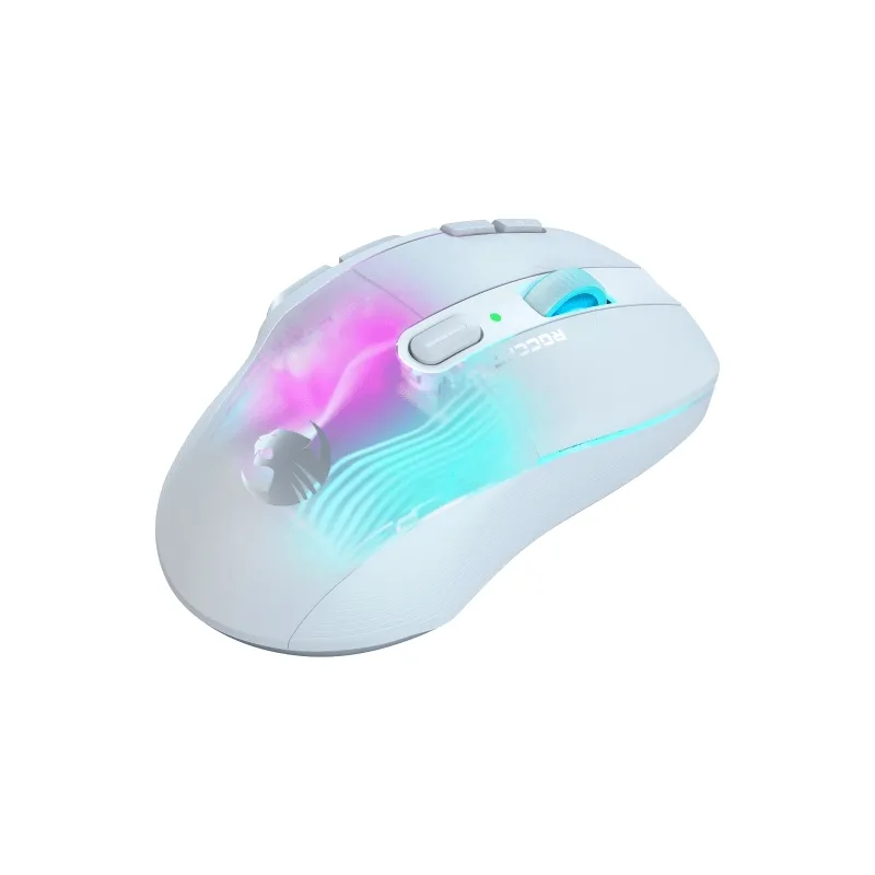 ROCCAT Mouse Kone XP Air Wireless Gaming with Charging Dock White