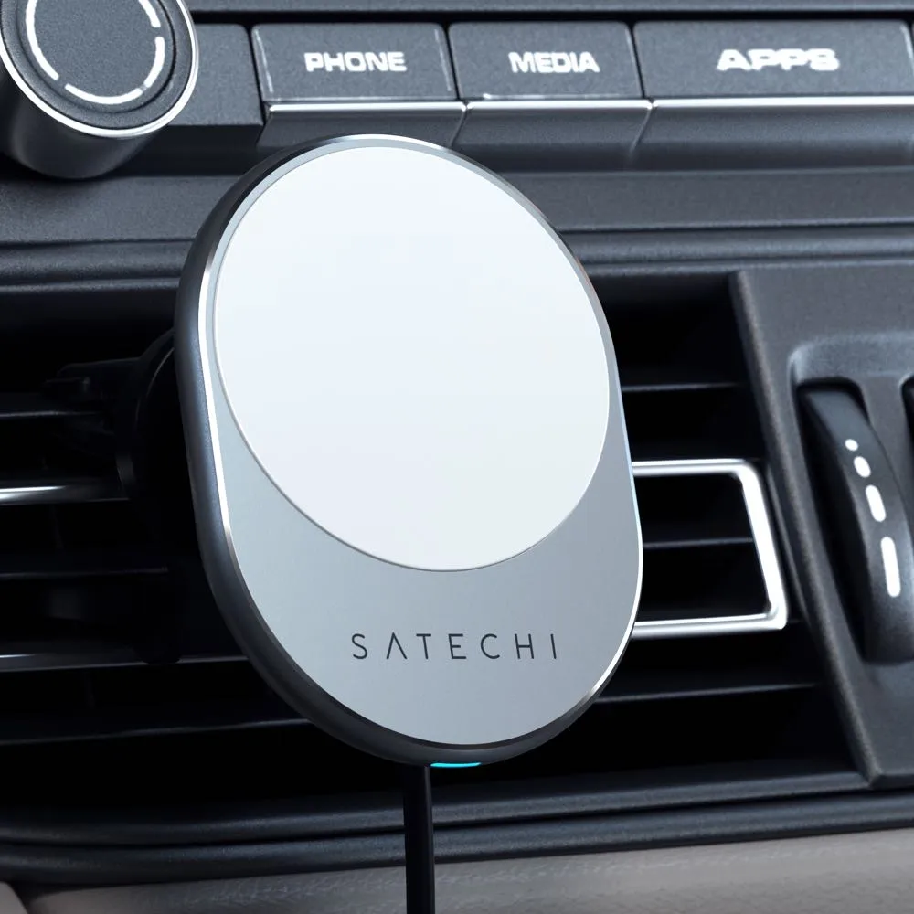 Satechi Magnetic Wireless Car Charger (Space Grey)