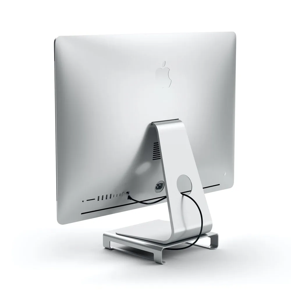 Satechi USB-C Aluminium Monitor Stand Hub for iMac (Space Grey)