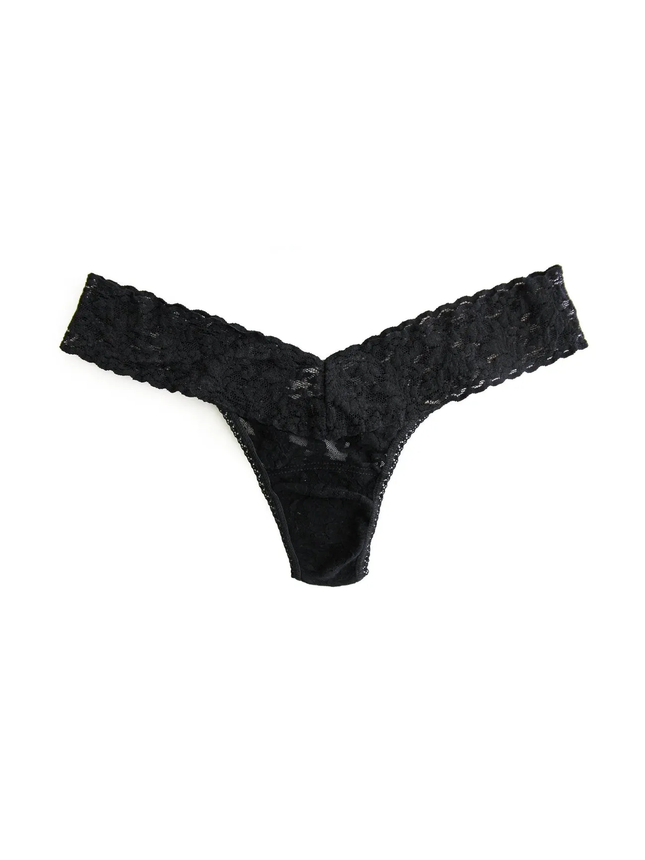 SIG LACE LOW RISE THONG