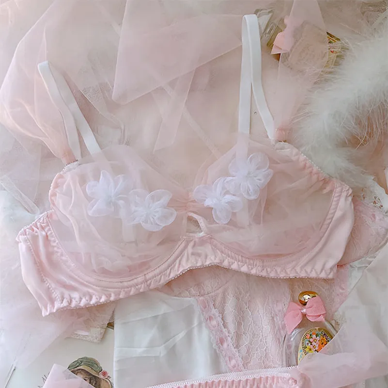 Soft Girl Angel Princess 2-Piece Fairy Lingerie Set