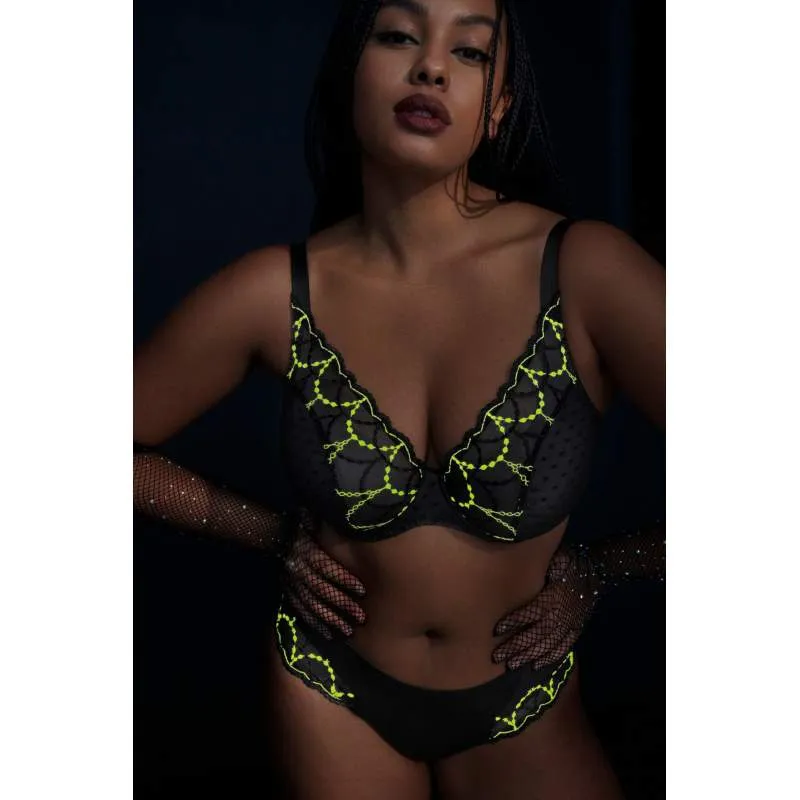 Soutieng gorges triangle noir-  - Primadonna Lingerie Rabais- Soutien gorge- Paris, Nancy Nancy